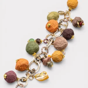 BRACCIALE  GRANI AMBRA