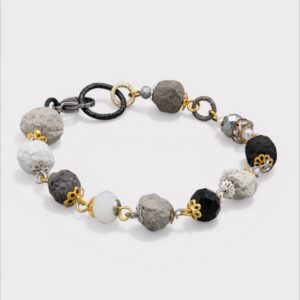 BRACCIALE PATERNOSCI GRIGIO